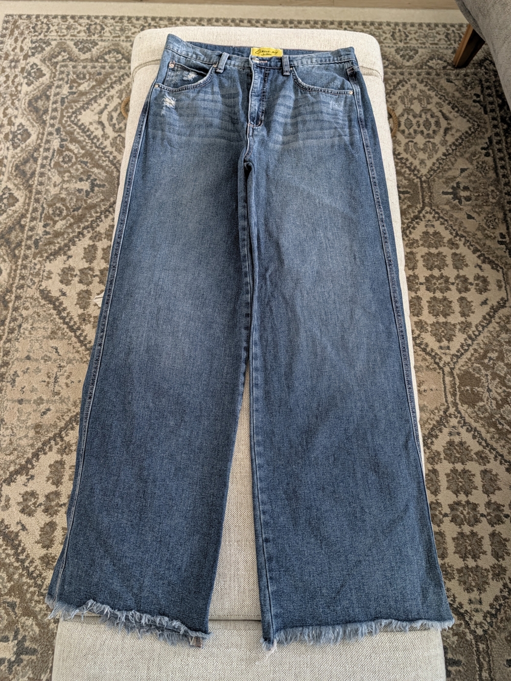 Circus NY by Sam Edelman High Rise Slouchy Wide Leg Jeans Size 29 - Picture 7 of 14